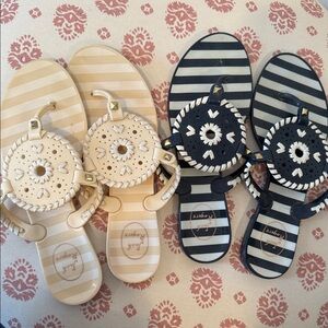 Jack Rogers Jelly Sandals - 2 for 1